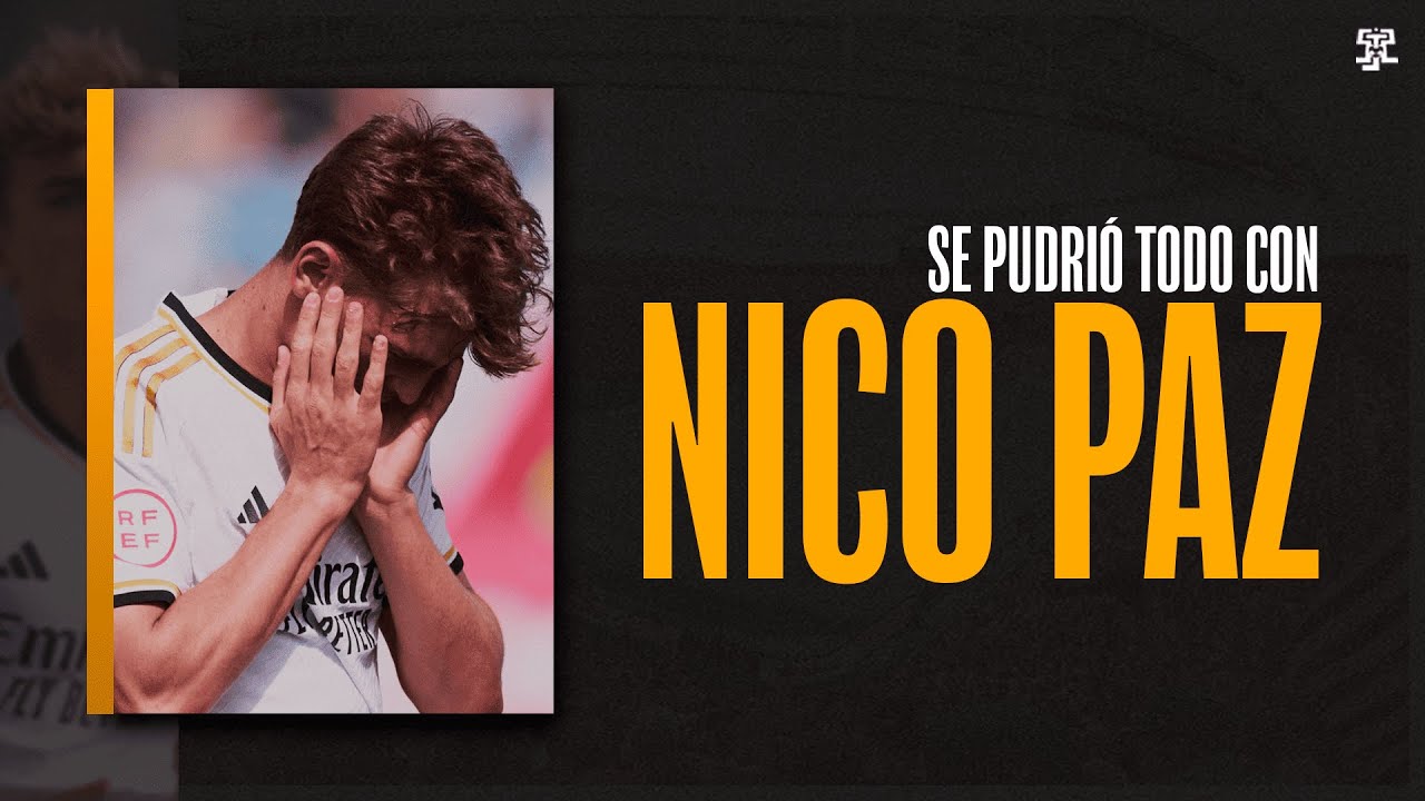 SE PUDRIO TODO CON NICO PAZ