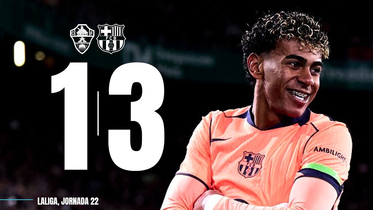 ELCHE 1-3 BARÇA | ¡GOLEADA PERO FALLANDO DEMASIADO!