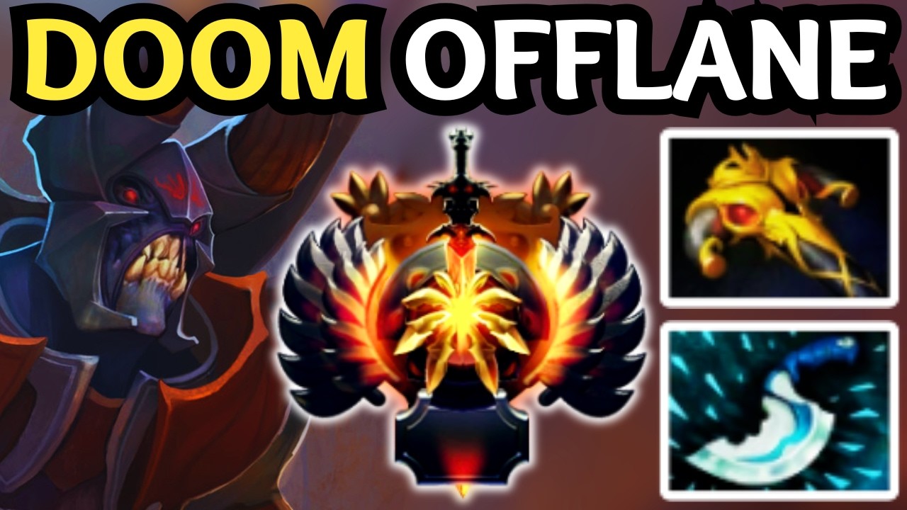 🔥 IMMORTAL DOOM OFFLANE — ONE DOOM WINS EVERY FIGHT | DOTA 2 🔥