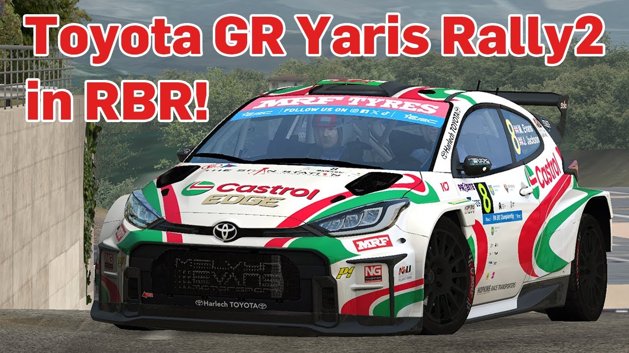 Toyota GR Yaris Rally2 in Richard Burns Rally!