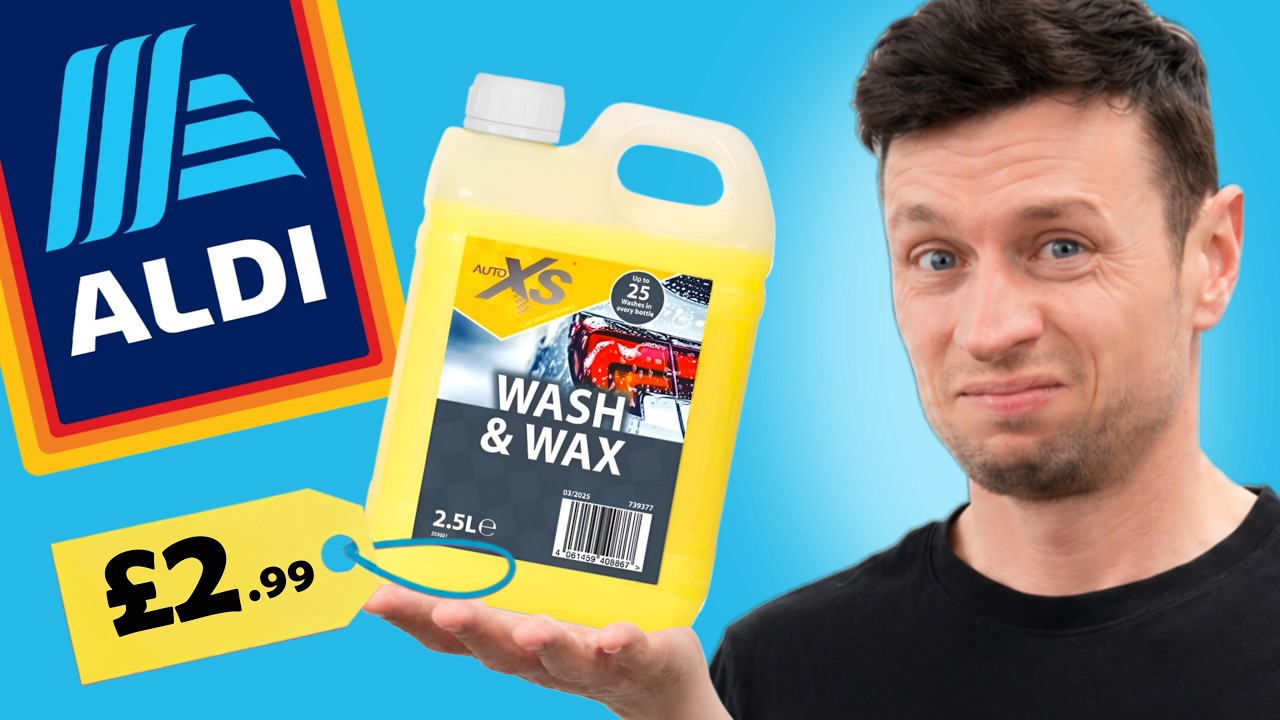 I Tested Aldi's £3 Wash & Wax - Is it better than the BIG BRANDS?