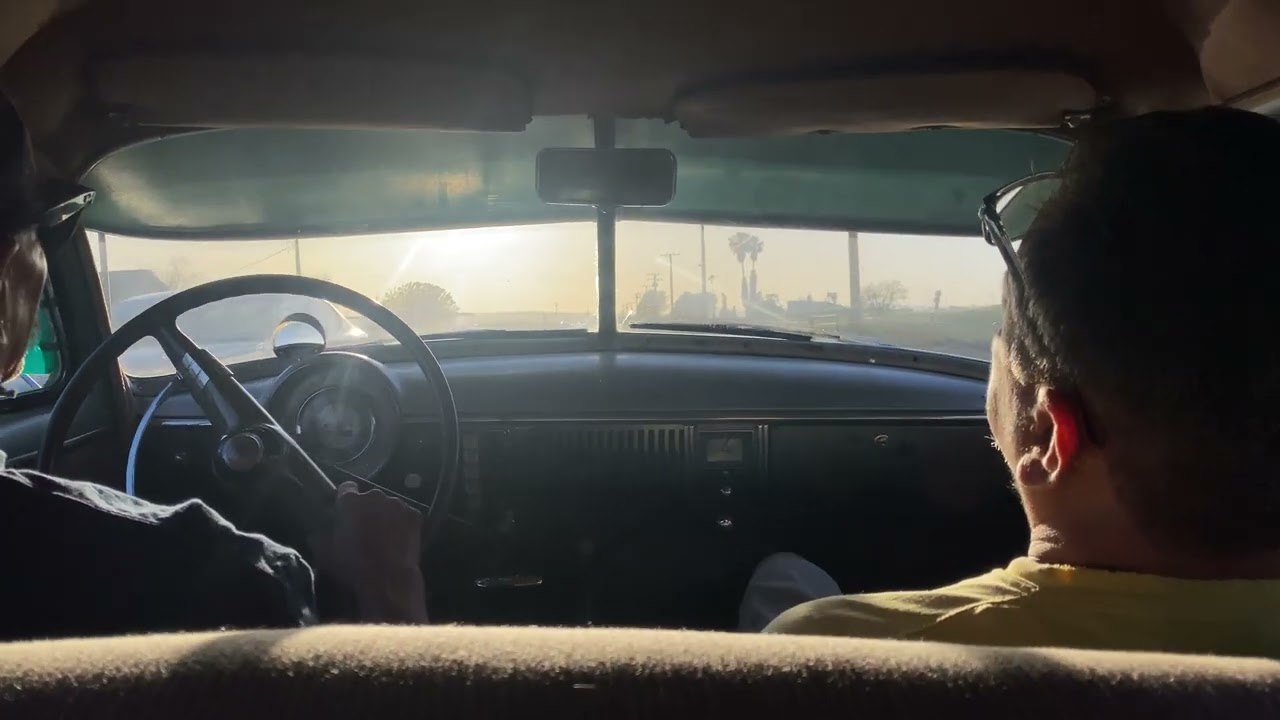 1949 Chevy Fleetline Deluxe 3 On The Tree Lowriders Cruising Riding Juntaaa Driving