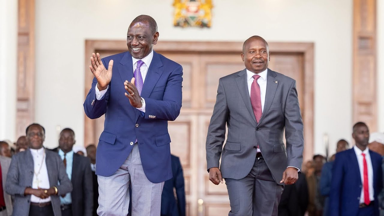 GACHAGUA IN SHOCK AS PRESIDENT RUTO HOSTS THOUSANDS OF MURANG'A LEADERS IN STATEHOUSE TODAY 