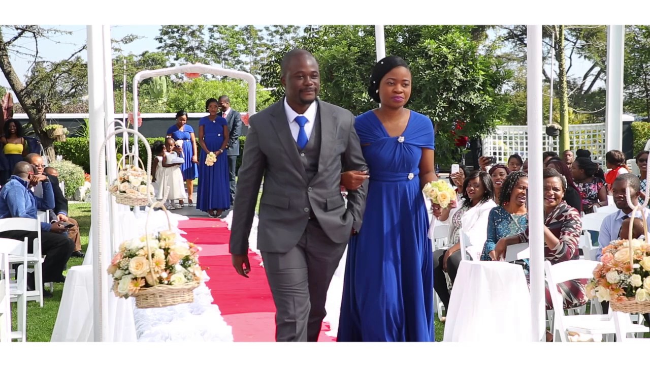 Kudzi & Aaron wedding ceremony