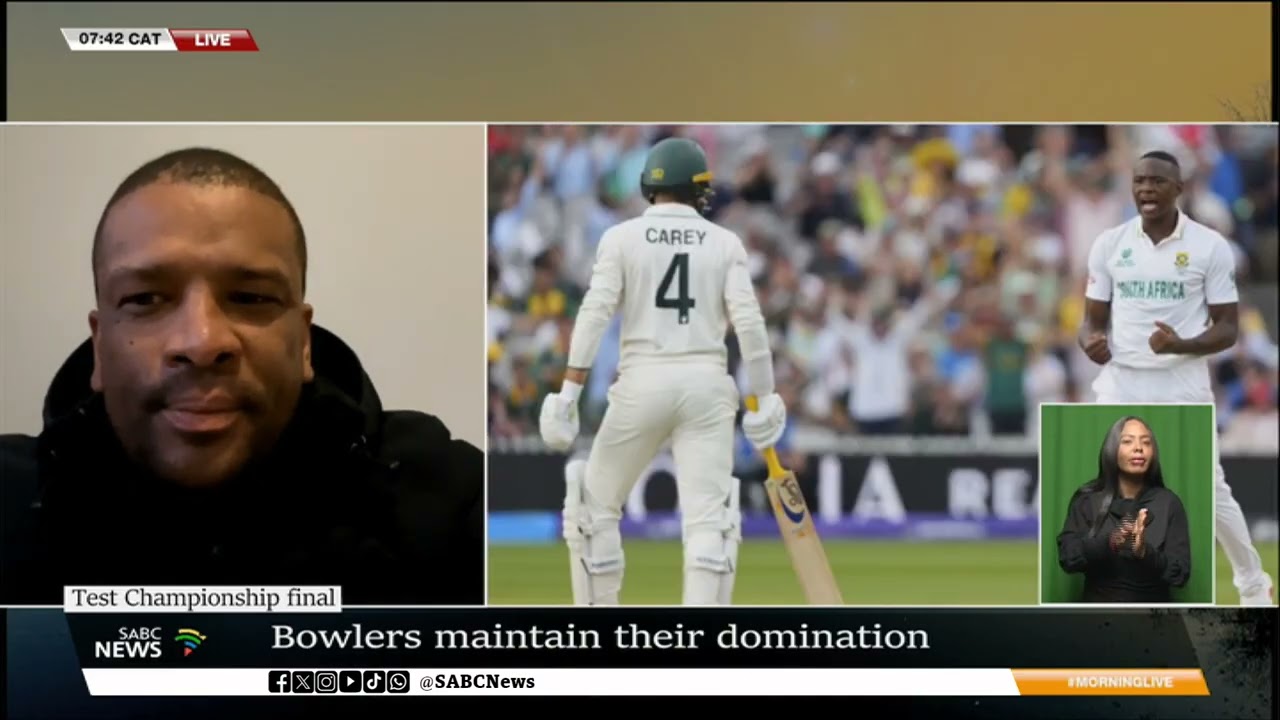 Bowlers maintain their domination at World Test Championship final at Lord's