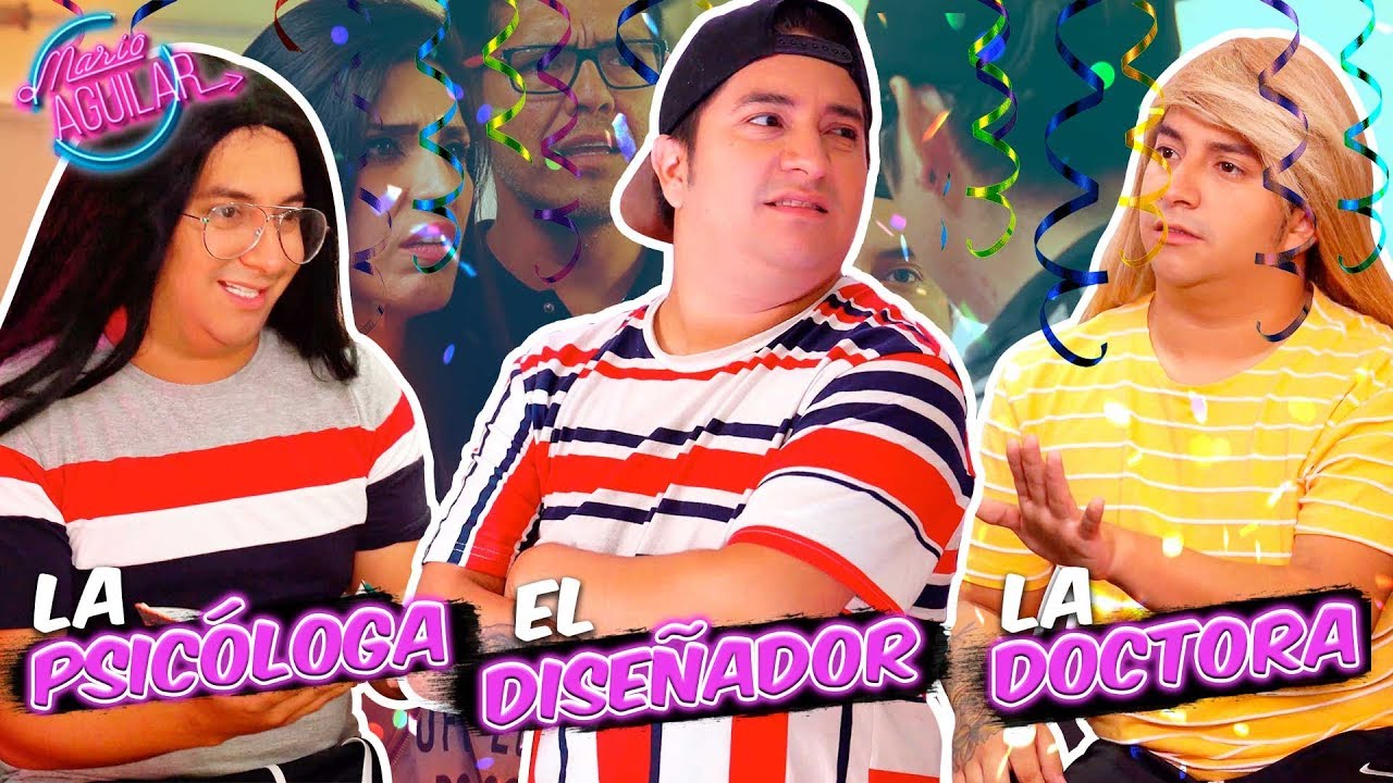 Tipos de profesionistas en las fiestas | Mario Aguilar