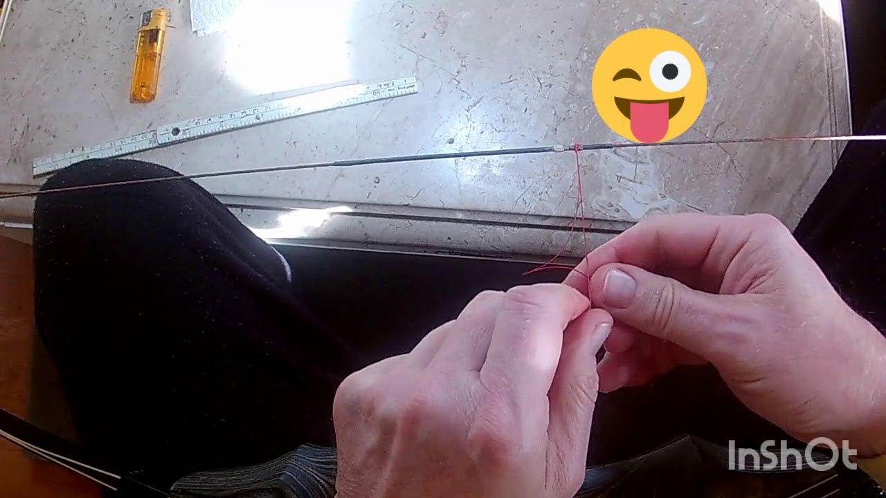 Nocking point mounting - by Stringwistler