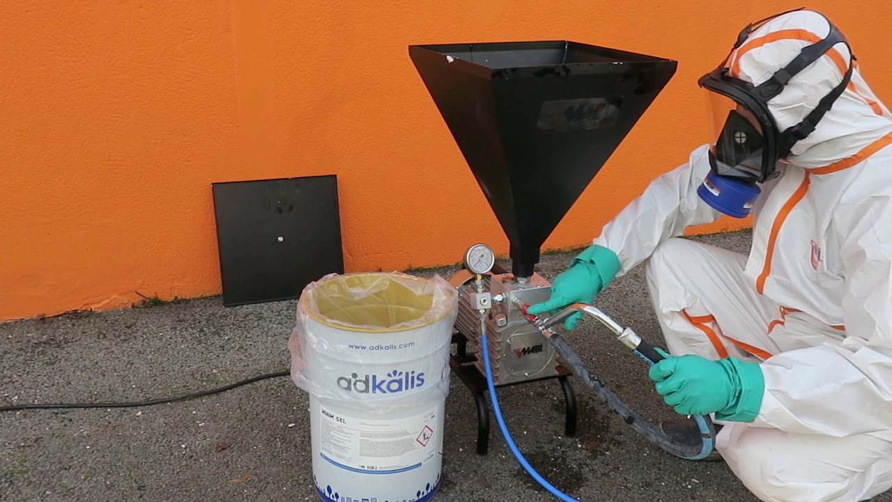 Equipment needed for wood treatment with Xilix Gel | MABI