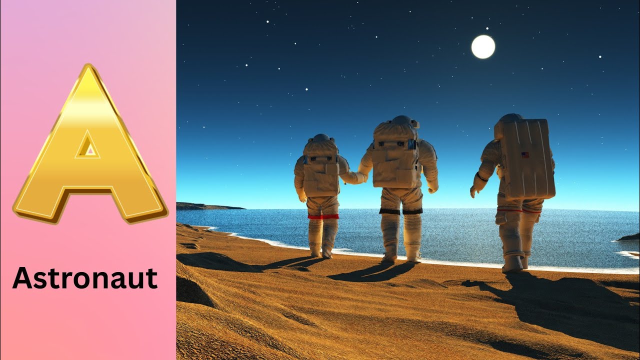 Space ABC Song | Nursery Rhymes for kids | Phonics for Kids