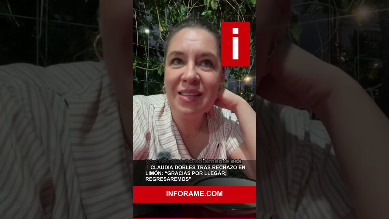 &ldquo;Ser&aacute;n siempre bienvenidos&rdquo;: Claudia Dobles agradece a quienes protestaron en Lim&oacute;n