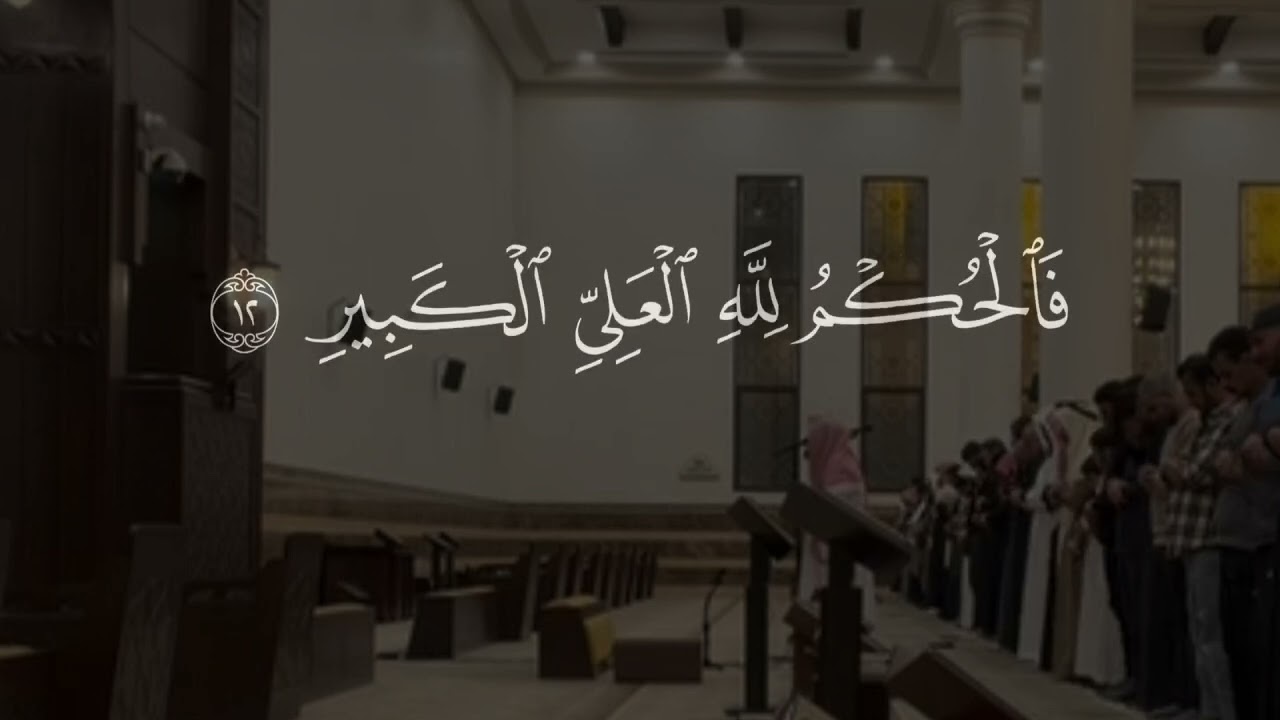 عشائية جميلة من سورتي ابراهيم وغافر 8/شعبان/1447