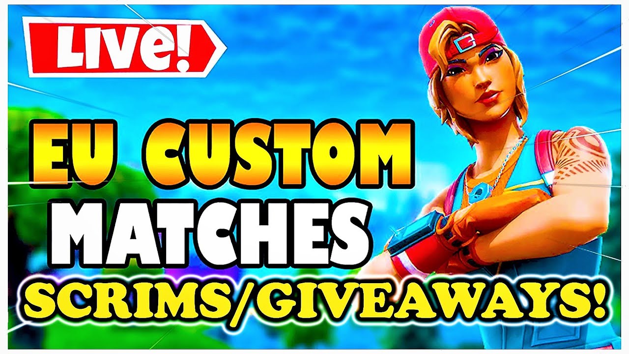 🔴EU CUSTOMS FORTNITE LIVE🔴CUSTOM MATCHMAKING🔴SOLO DUO SQUAD SCRIMS | FORTNITE CHAPTER 3 LIVE