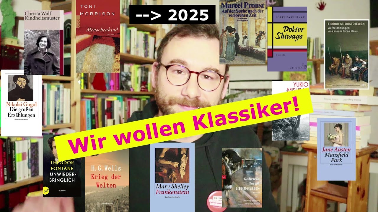Klassiker, die ich 2025 lesen möchte