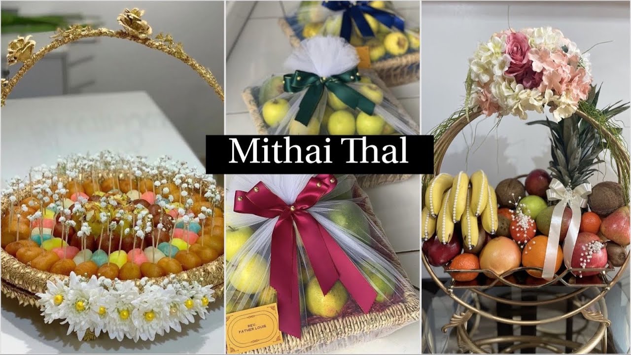 Mithai Thal || مٹھائی || Sweet Tray Packing