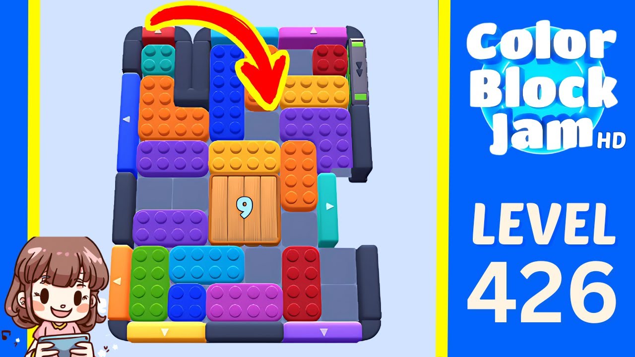 Color Block Jam Level 426 Solution Walkthrough
