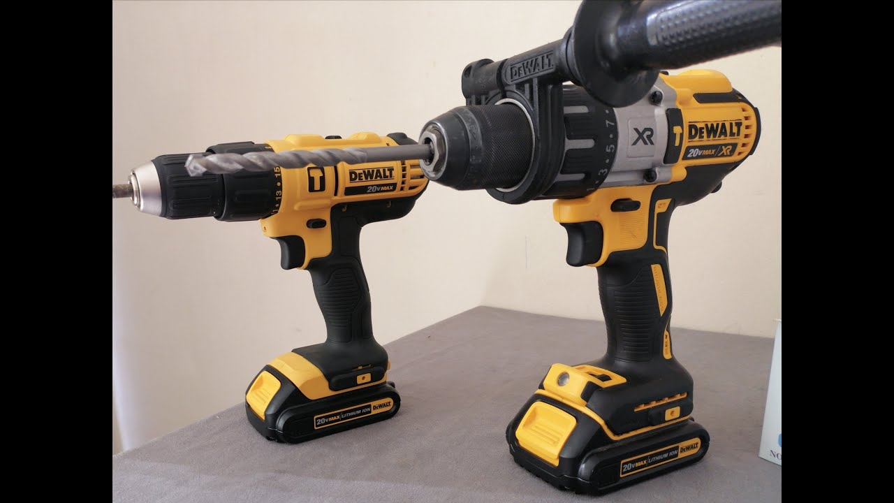 TALADRO DEWALT DCD996 Y DCD776 CUÁL COMPRAR??? 🤔