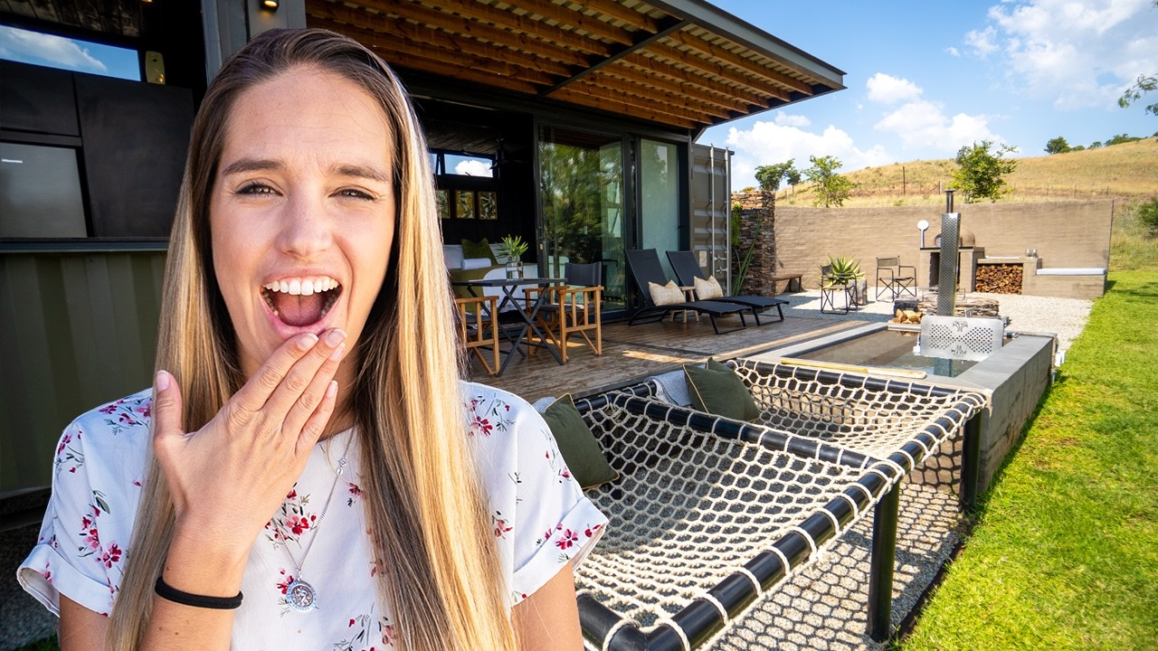 Our Converted Shipping Container Home in South Africa (Hartbeeshoek)