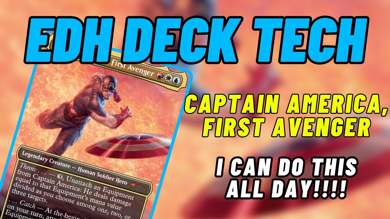 EDH Deck Tech - Капитан Америка, Первый мститель - Я могу делать это весь день!!!