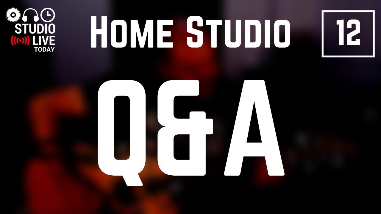 Home Studio Q&A #12 | Connecting home studio gear