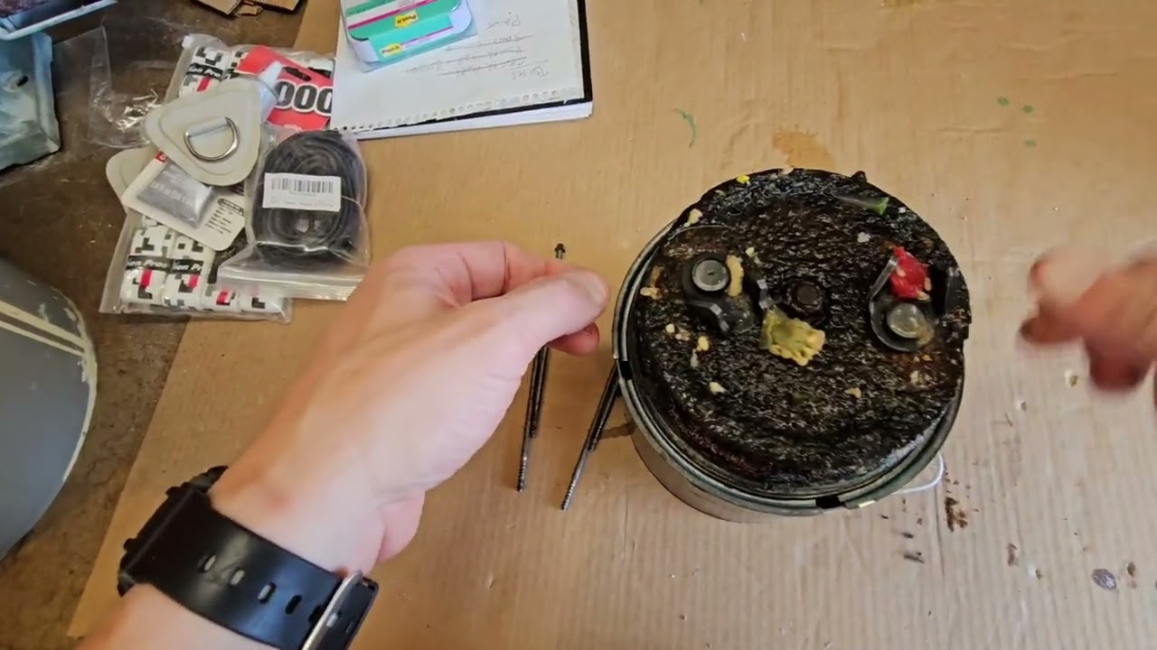 Tear apart leaking Badger (Insinkerator) garbage disposal