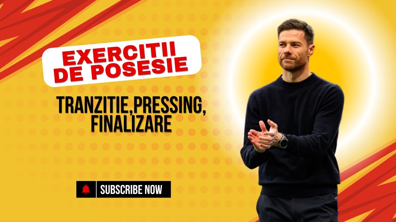 Antrenament de fotbal pentru Tranziție,Pressing si Finalizare