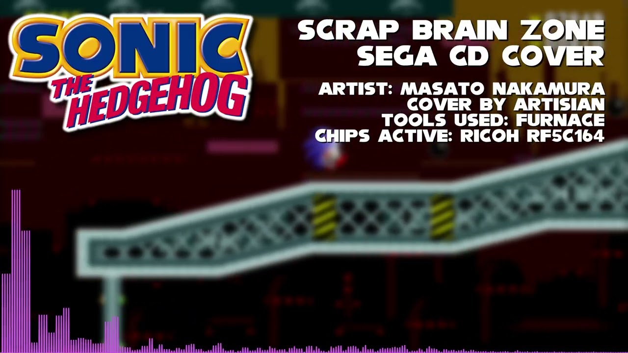 Scrap Brain Zone | SEGA CD Cover | ArtisIan Music