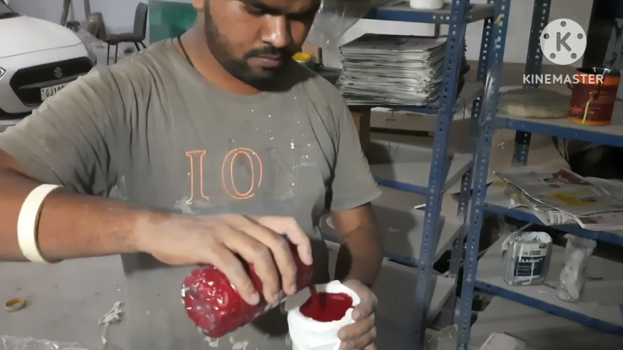 brezza Kaise colour ho rahi hai