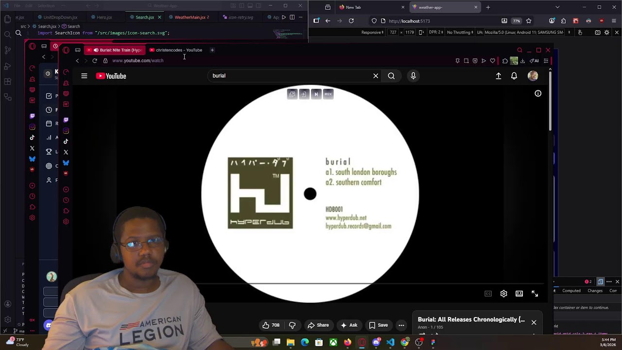 Day 116 | Coding Every Day Until I Become a Web Dev - Coding in the Hood -Learning React - 22