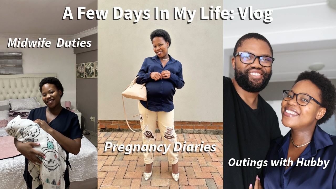 VLOG: A Few Days In My Life | Pregnancy Diaries | Outing With Hubby | Midwife Birth Duties