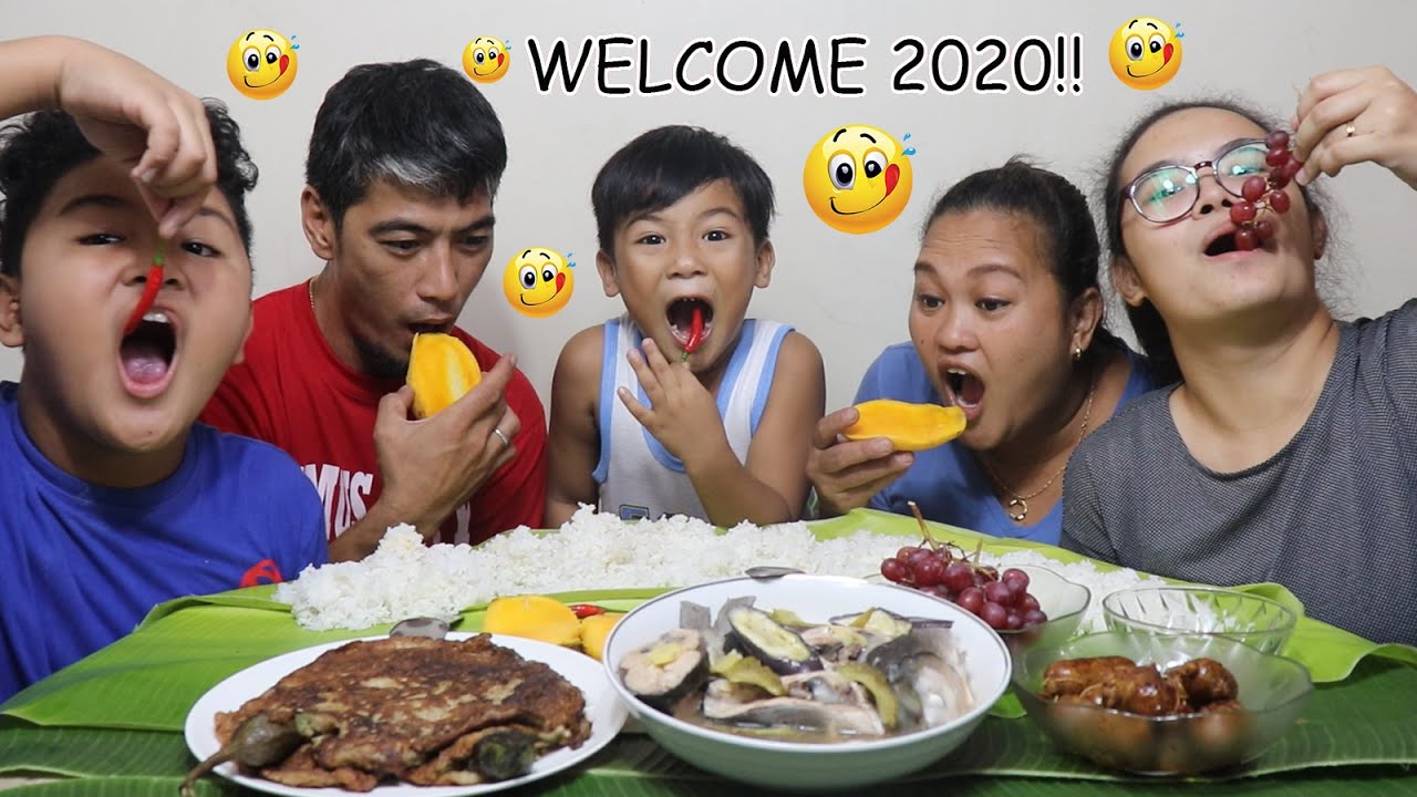 PAKSIW NA BANGUS, LONGGANISANG IMUS, TORTANG TALONG + SWEET MANGO & GRAPES PINOY MUKBANG W/ LAFAM!