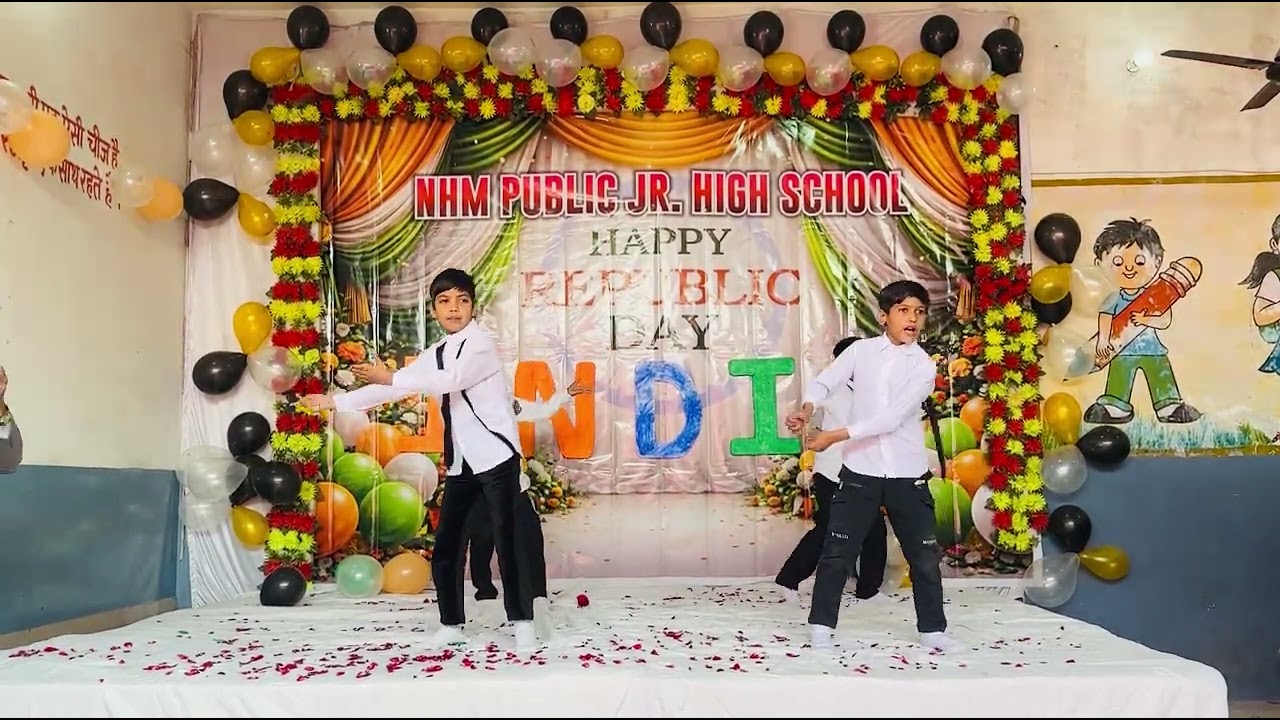 Chammak challo Dance | Best Dance Performance on Republic Day | NHM PUBLIC SCHOOL | 26 January 2026