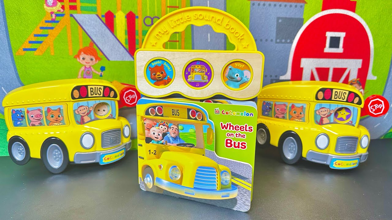 Давайте почитаем книгу «COCOMELON THE WHEELS ON THE BUS»