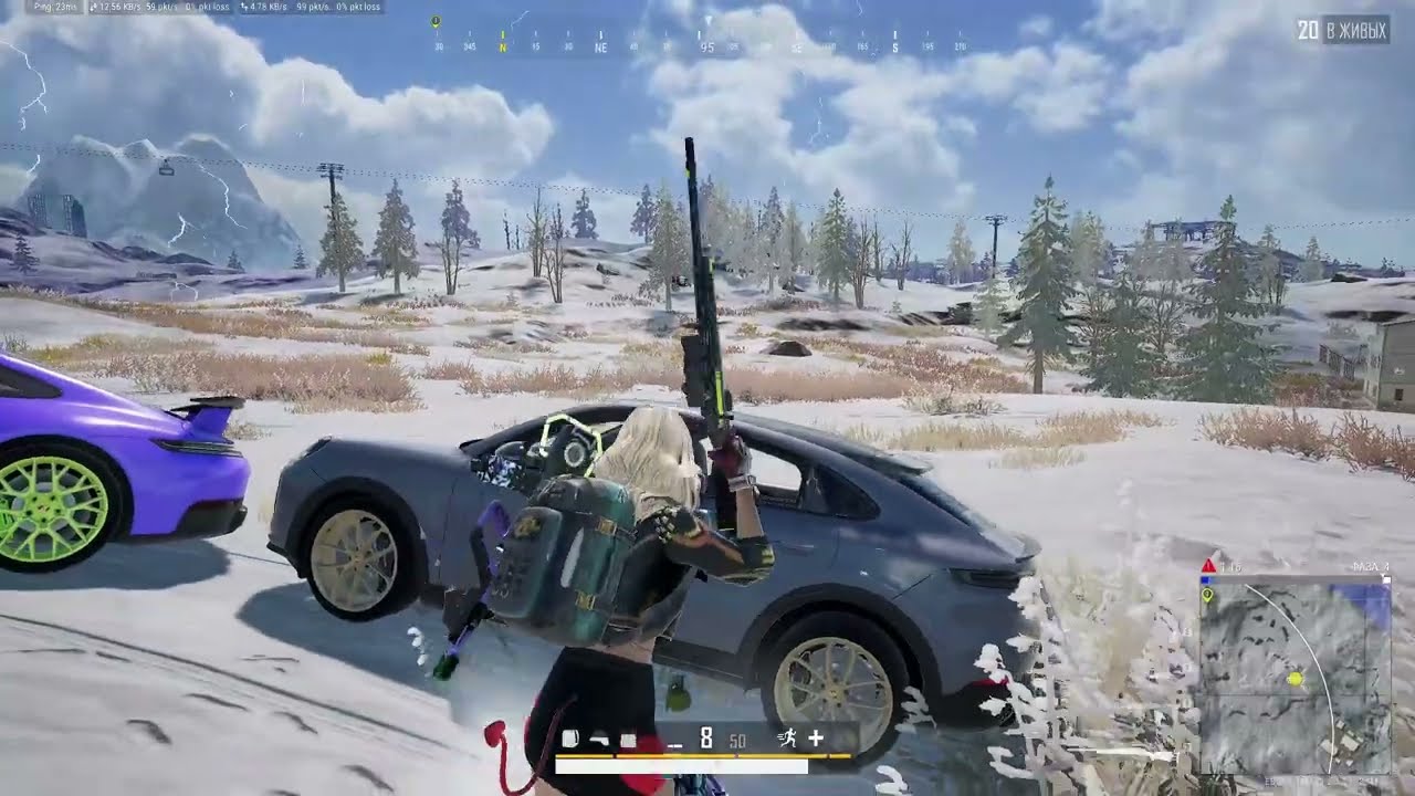 PUBG Что в дым 2 кила подряд???? Это сильно Соло против дуо 10 килов