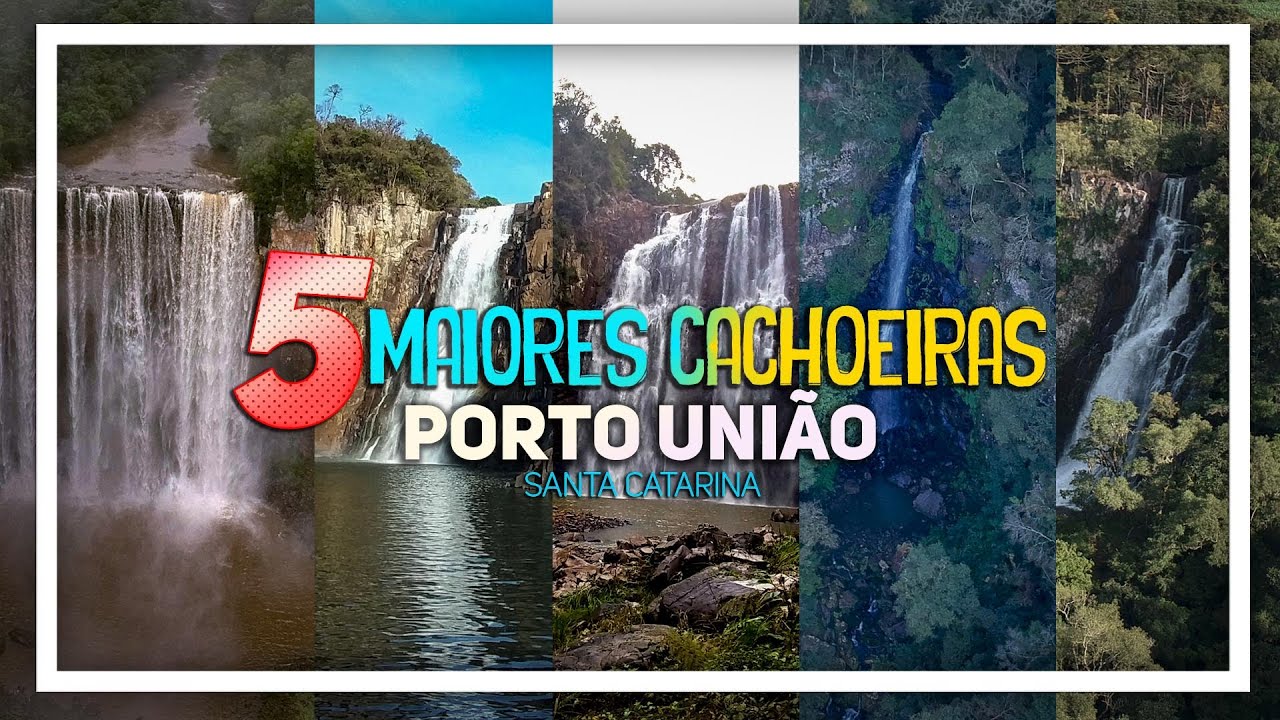 #61 - 5 Maiores Cachoeiras de Porto União - SC | Catálogo das Águas