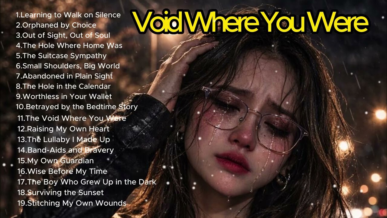 a playlist sad songs to played in the car. (sad slowed songs to cry to) #Risukady