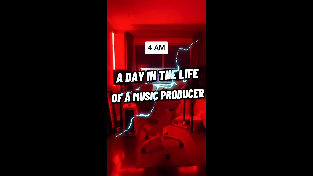 Day in the life of a music producer