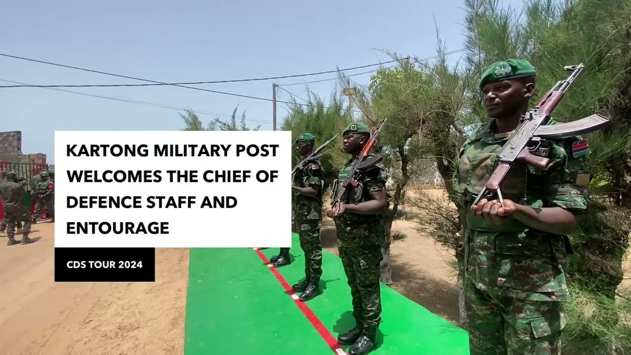 KARTONG MILITARY POST WELCOMES THE CDS