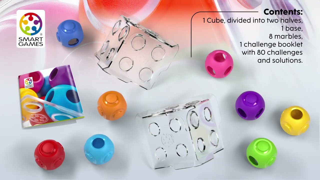 SmartGames Kulki do kwadratu IUVI Games - jak grać?