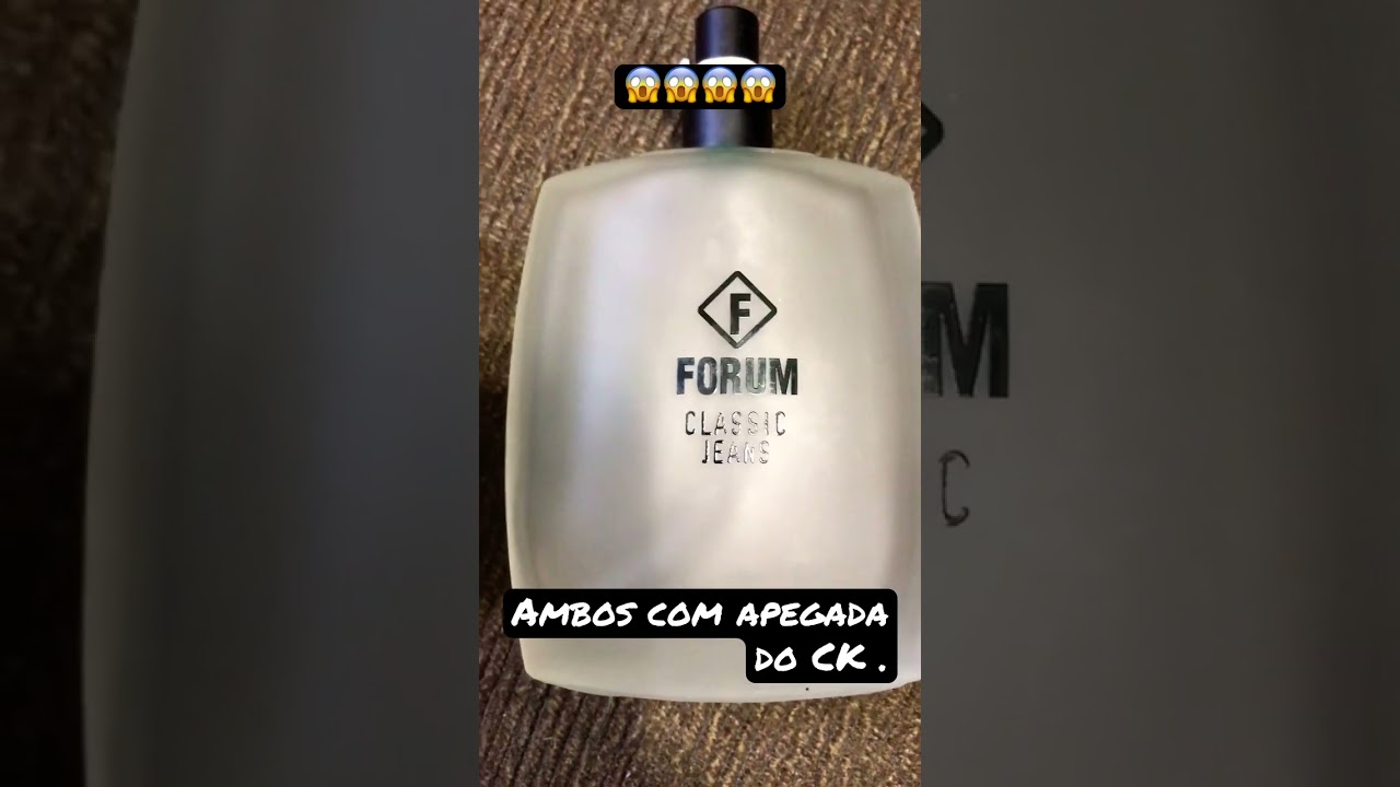 Perfume Forum Classic = Ck One. Forum Black = Ck Be#srots