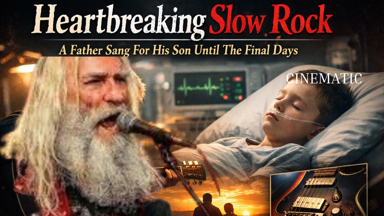 Heartbreaking Slow Rock | A Father Sang For His Son Until The Final Days