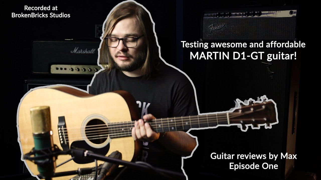 Playing Martin D1-GT
