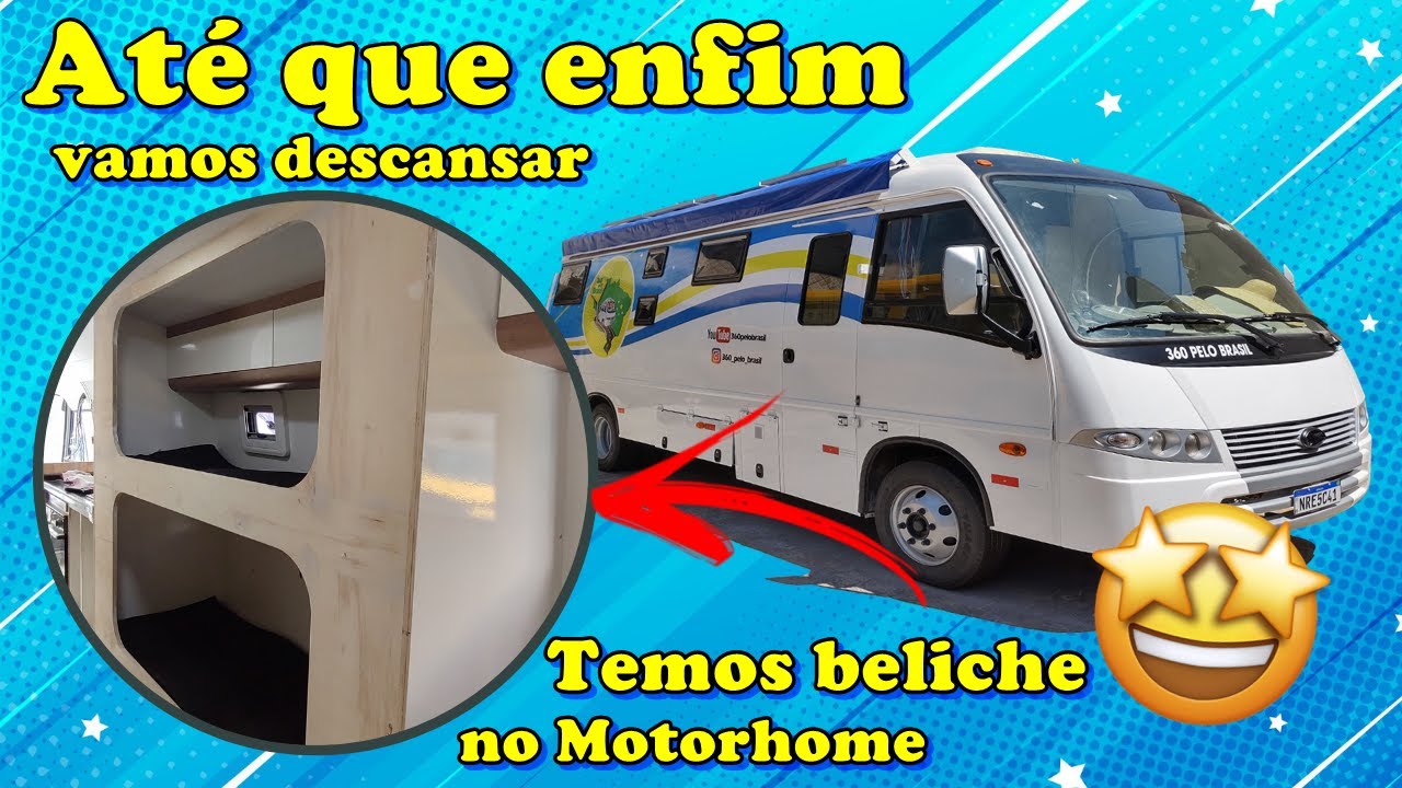 Fizemos a beliche do Motorhome 🎬