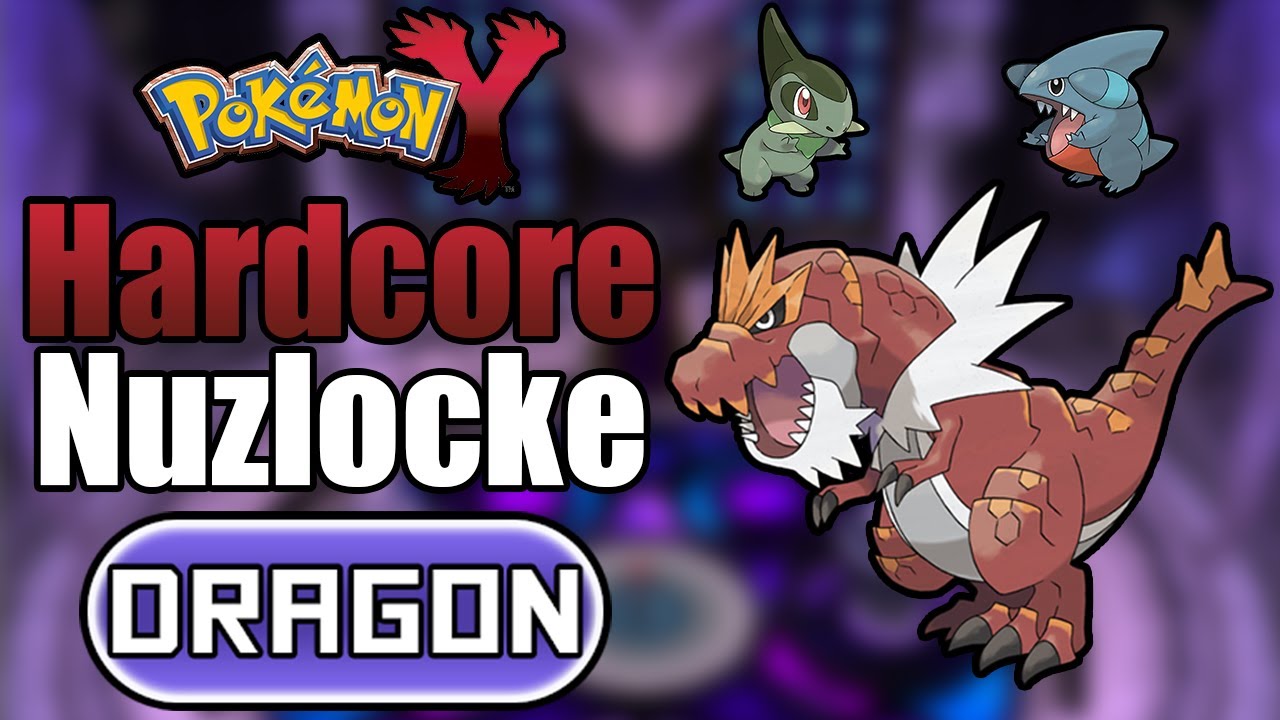 I attempted a DRAGON ONLY Harcore Nuzlocke on Pokemon Y!