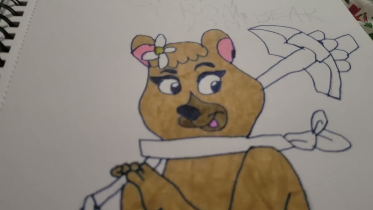 How To Drawing Cindy In Coloring From Yogi Bear.