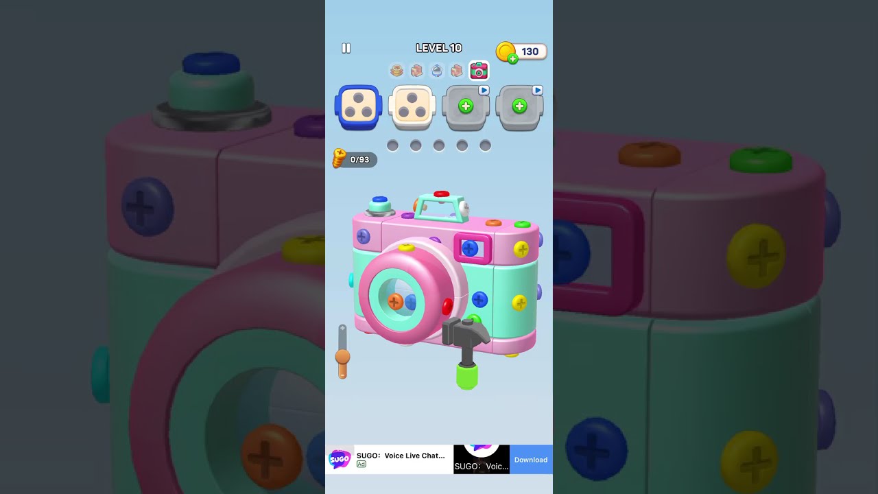 screwdom 3d level 9-10