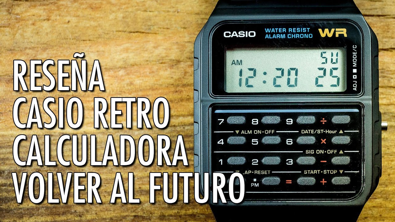 Reseña Casio CA-53W Reloj Calculadora Retro Digital: ¡El Reloj de Marty McFly de Volver al Futuro!