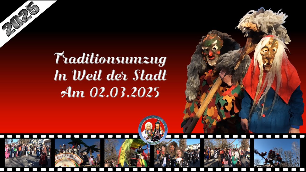 02.03.2025 Traditionsumzug in Weil der Stadt