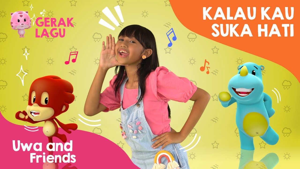 Gerak Lagu Kalau Kau Suka Hati 2022 - Gerak Lagu PAUD Terbaru - Dance Suka Hati