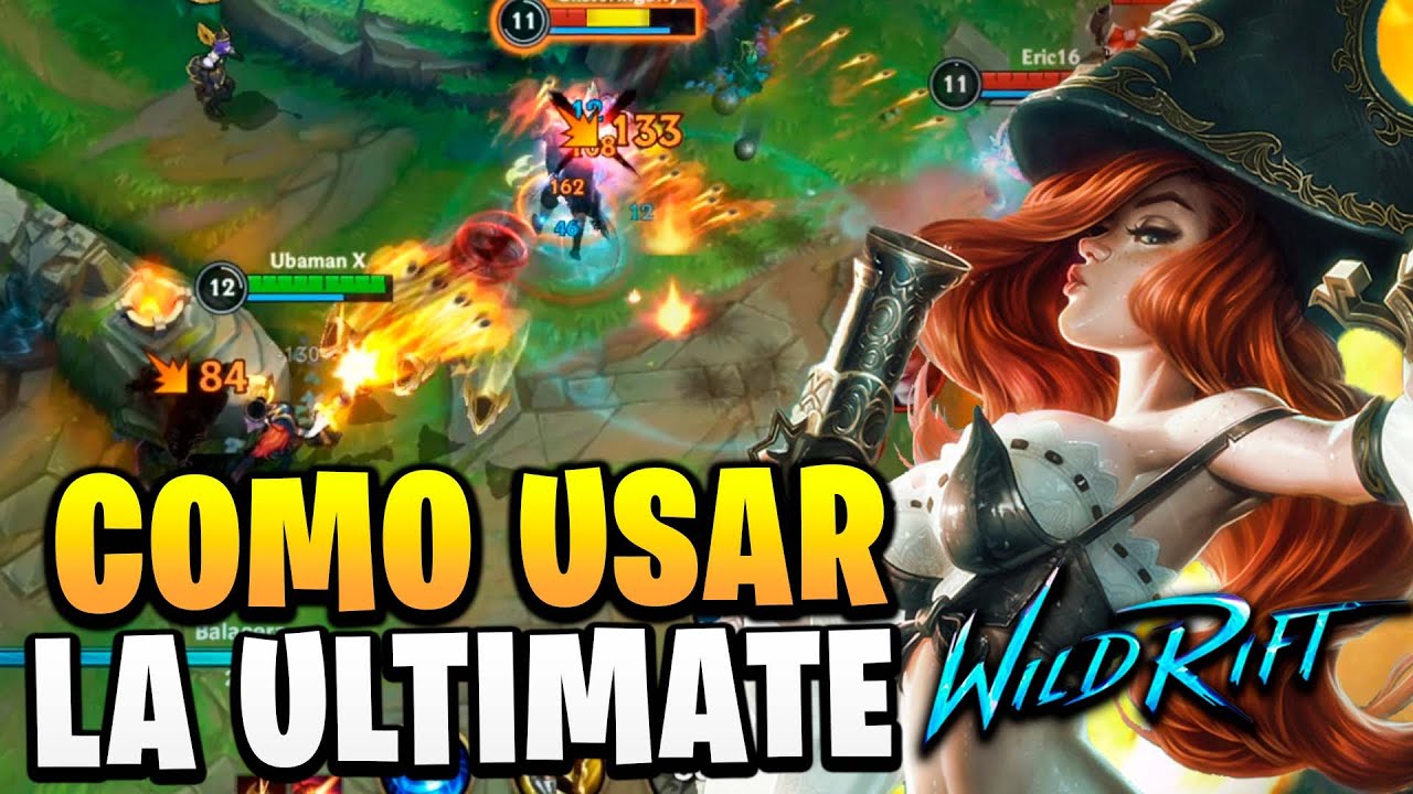 ¡COMO USAR LA ULTIMATE DE MISS FORTUNE | Wild Rift