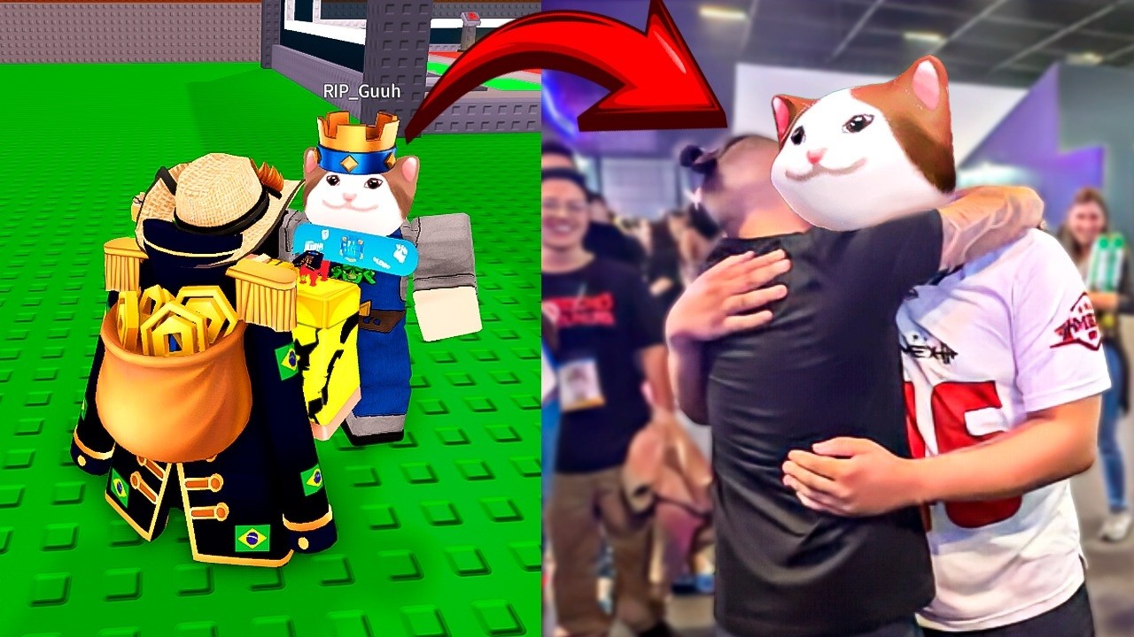 VIAJEI 1 000KM PRA ENCONTRAR O MEMBRO MAIS MISTERIOSO DO ROBLOX! 😱🌍